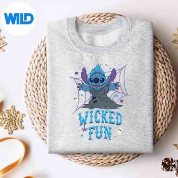 DisneyStitchInHadesCostumeWickedFunHalloweenVillainssweater