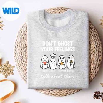 Dont Ghost Your Feelingstal Health Awareness Halloween Silhouette SVG PNG 4 DontGhostYourFeelingstalHealthAwarenessHalloweensweater