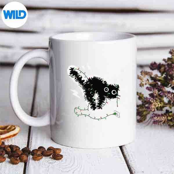 Electrocuted Black Cat Christmas Tree Lights Xmas SVG PNG Cut File 7 ElectrocutedBlackCatChristmasTreeLightsXmasmug