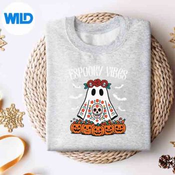 EspookyVibesMaestraSpanishMexicanTeacherHalloweenCutesweater