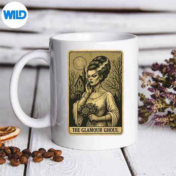 FrankensteinsBrideGlamourGhoulTarotCardmug