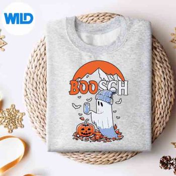 Ghost Boosch Beer Halloween Vintage Silhouette SVG PNG Cut File 4 GhostBooschBeerHalloweenVintagesweater
