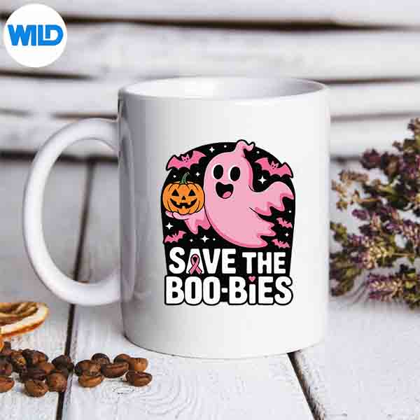 Halloween Costume Boobies Breast Cancer Awareness SVG PNG Digital Download 7 HalloweenCostumeBoobiesBreastCancerAwarenessmug