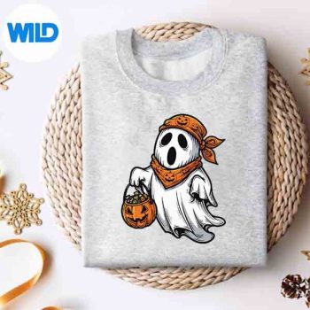 Halloween Ghost Pumpkin Candy Vintage SVG PNG Digital Design 4 HalloweenGhostPumpkinCandyVintagesweater