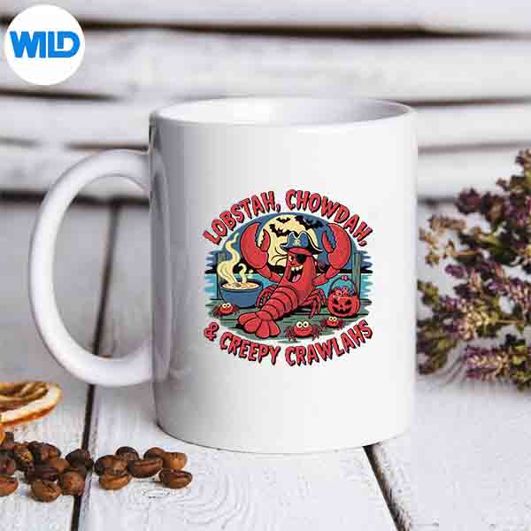 HalloweenLobsterNewEnglandPirateSeafoodmug