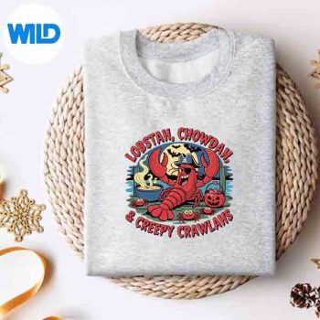 HalloweenLobsterNewEnglandPirateSeafoodsweater