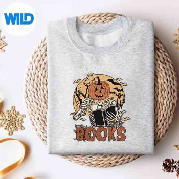 Halloween Skeleton Costume For Readers Digital Design 4 HalloweenSkeletonCostumeForReaderssweater