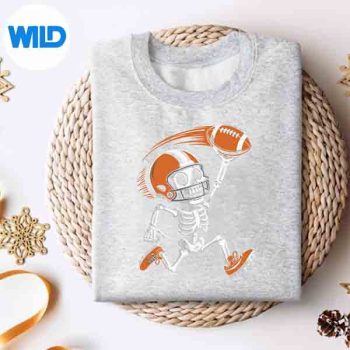 Halloween Skeleton Football For Vintage SVG Cut File 4 HalloweenSkeletonFootballForVintagesweater