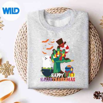 Happy Hallothanksmas Zombie Halloween Thanksgiving Christmas Digital Download 4 HappyHallothanksmasZombieHalloweenThanksgivingChristmassweater