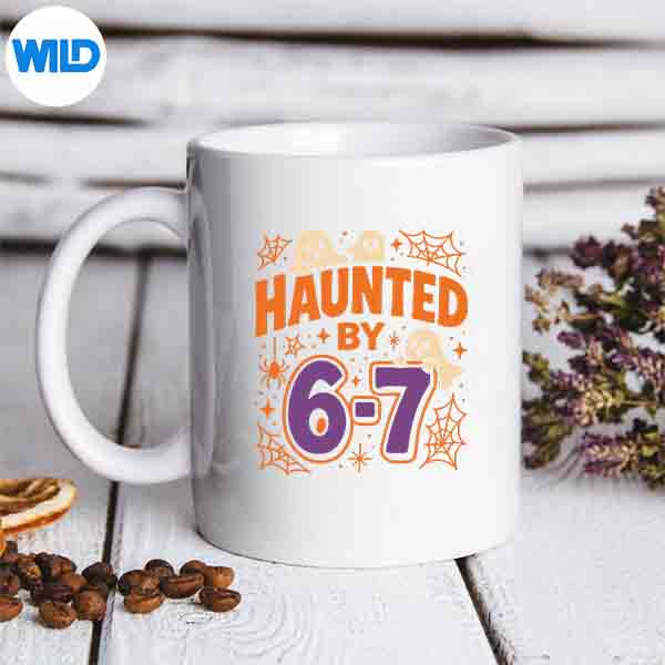 Haunted By 6 7 Vintage SVG PNG Cut File