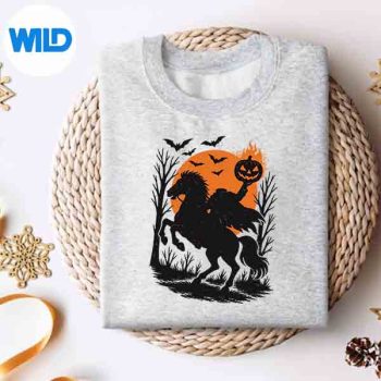HeadlessHorsemanScaryPumpkinSpookyHalloweensweater