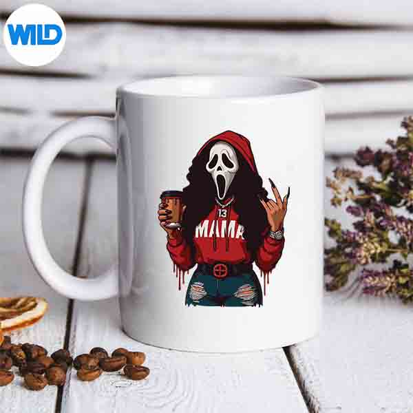 Horror Punk Spooky Mama Ghost Coffee Lover Halloween Design for Cricut 6 HorrorPunkSpookyMamaGhostCoffeeLoverHalloweenmug