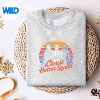 Horror Squad Halloween Monster Crew Funny Digital Design 4 HorrorSquadHalloweenMonsterCrewFunnysweater