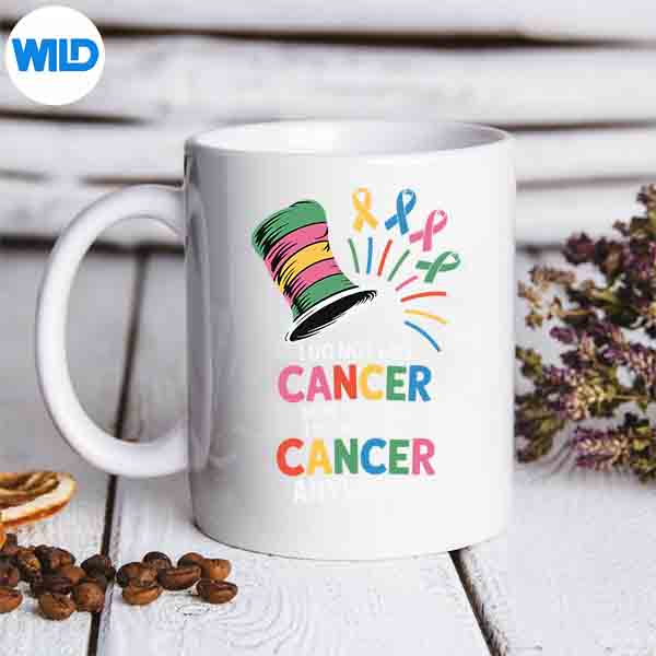 I Do Not Like Cancer Awareness Color Ribbon Support Vector Design 6 IDoNotLikeCancerAwarenessColorRibbonSupportmug
