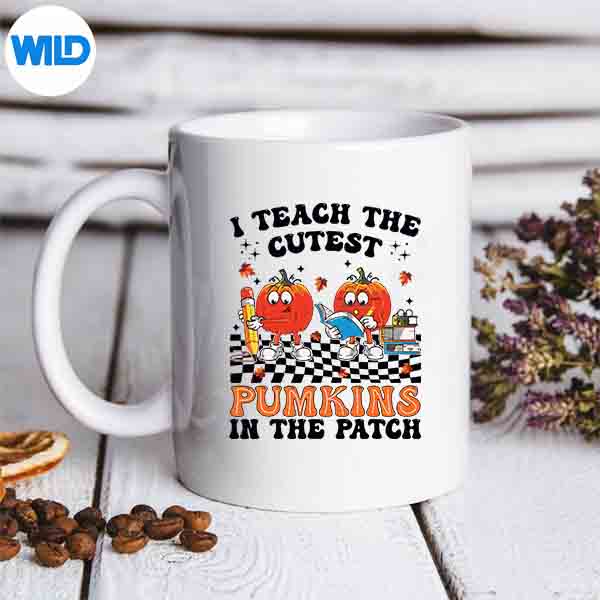I Teach The Cutest Pumpkins In The Patch Teacher Halloween PNG SVG for Cricut 7 ITeachTheCutestPumpkinsInThePatchTeacherHalloweenmug
