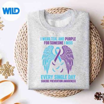 I Wear Teal And Purple For Someone Suicide Awareness Support Cute SVG Cut File 4 IWearTealAndPurpleForSomeoneSuicideAwarenessSupportCutesweater