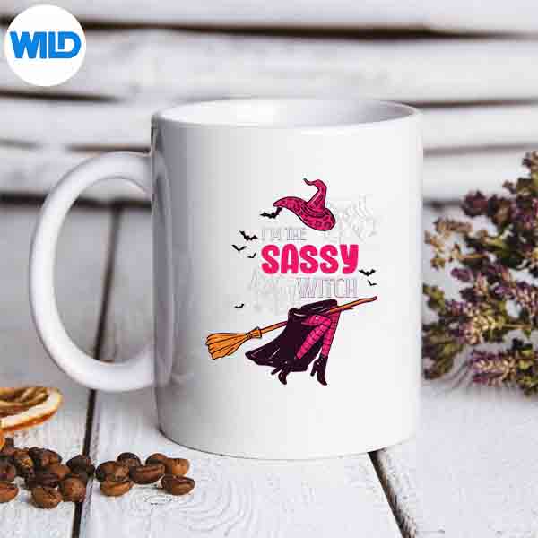 ImTheSassyWitchHalloweenCostumesGirlmug