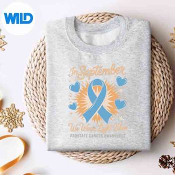 InOctoberWeWearPinkAndBluesweater