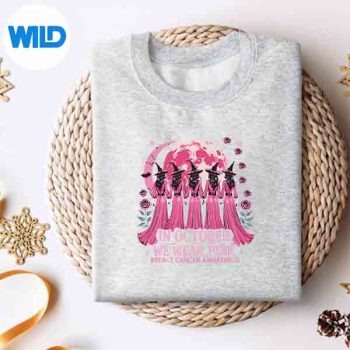 InOctoberWeWearPinkHalloweenBreastCancerAwarenesssweater