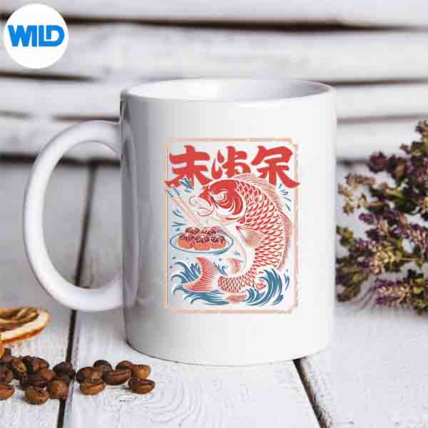 JapaneseKoiFishTakoyakiRetromug