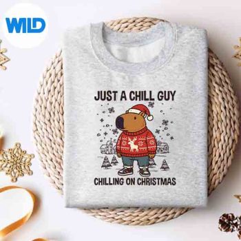 Just A Chill Capy Chilling On Christmas Capybara Xmas SVG PNG Download 4 JustAChillCapyChillingOnChristmasCapybaraXmassweater