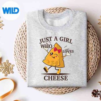 JustAGirlWhoLovesCheeseToddlersweater