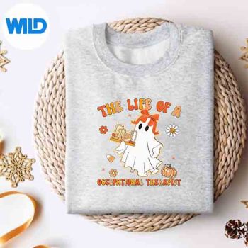 LifeOfAOtOccupationalTherapistGhostHalloweensweater