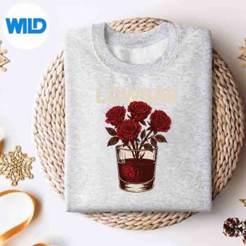 Lowbar Whiskey Glass Roses Vintage Cut File 4 LowbarWhiskeyGlassRosesVintagesweater