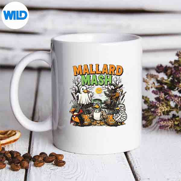 MallardMashScaryDuckSpookyGhostHuntingHalloweenmug