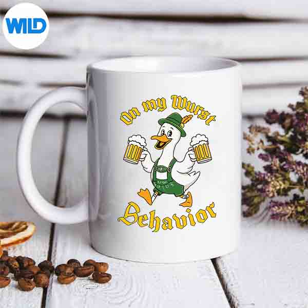 OktoberfestOnMyWurstBehaviorSillyGooseDrinkingmug
