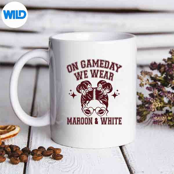 On Gameday We Wear Maroon And White Messy SVG PNG Cut File 6 OnGamedayWeWearMaroonAndWhiteMessymug