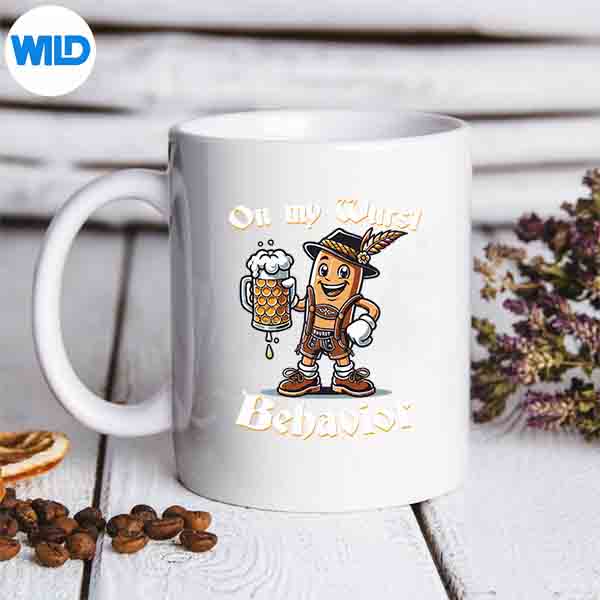 On My Wurst Behavior Oktoberfest Costume German Design for Cricut 7 OnMyWurstBehaviorOktoberfestCostumeGermanmug 1