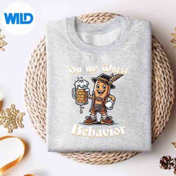 On My Wurst Behavior Oktoberfest Costume German Design for Cricut 4 OnMyWurstBehaviorOktoberfestCostumeGermansweater 1