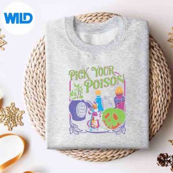 Pick Your Poison Halloween Vintage Silhouette SVG PNG Cut File 4 PickYourPoisonHalloweenVintagesweater