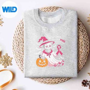Pink Skeleton For Breast Cancer Awareness October Fun SVG PNG Digital Design 4 PinkSkeletonForBreastCancerAwarenessOctoberFunsweater