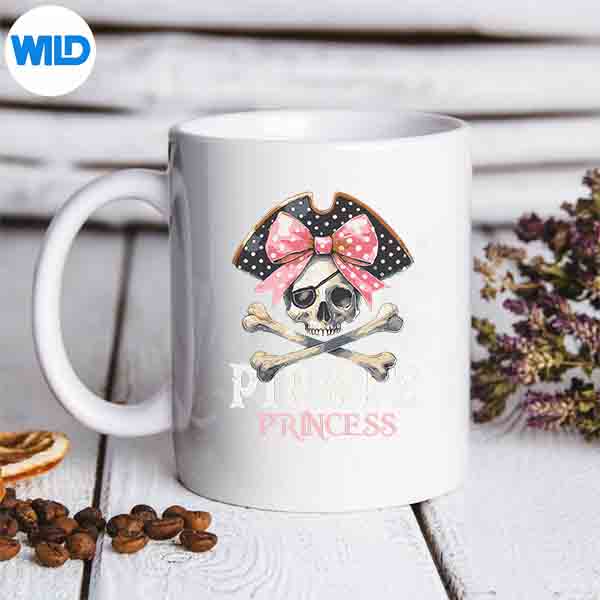 PiratePrincessCoquetteBowHalloweenCostumeGirlsmug