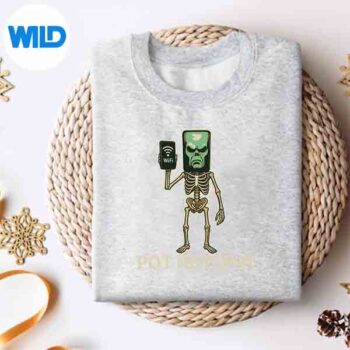 PotHotspotHalloweenBrainrotSkeletonMemesweater