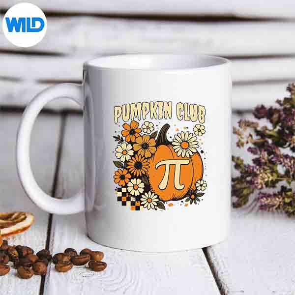 Pumpkin Pi Club Halloween Math Costume Girl Digital Design 6 PumpkinPiClubHalloweenMathCostumeGirlmug