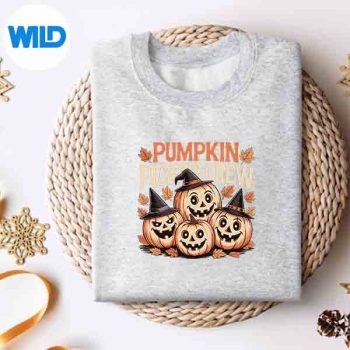 PumpkinPickingCrewFallHarvestFamilyMatchingsweater