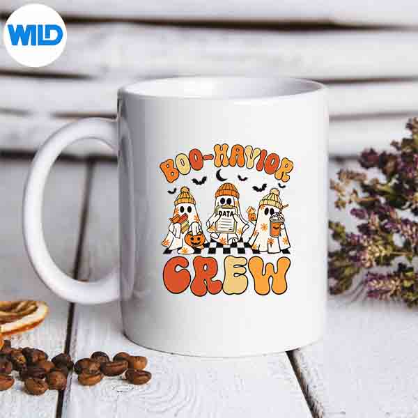 Retro Boohavior Crew Behavior Analyst Halloween Aba Rbt PNG SVG for Cricut 7 RetroBoohaviorCrewBehaviorAnalystHalloweenAbaRbtmug 1