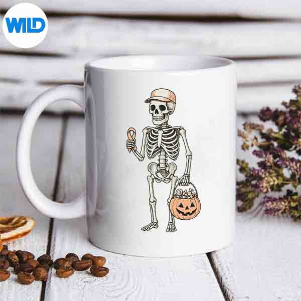 Skeleton Pink Ribbon Breast Cancer Awareness Halloween Cut File 7 SkeletonPinkRibbonBreastCancerAwarenessHalloweenmug