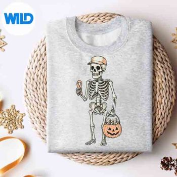 Skeleton Pink Ribbon Breast Cancer Awareness Halloween Cut File 4 SkeletonPinkRibbonBreastCancerAwarenessHalloweensweater
