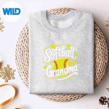 Softball Grandma Vintage Cut File 4 SoftballGrandmaVintagesweater