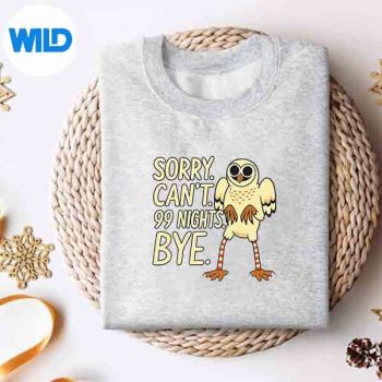 SorryCant99NightsByeInTheForestOwlGamerMerchsweater