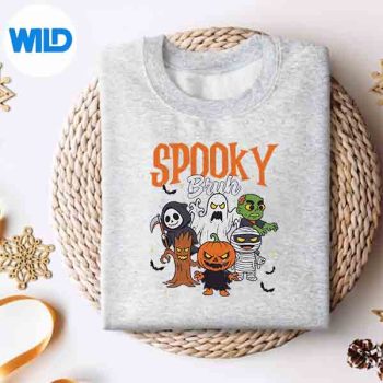 SpookyBruhMummyBooZombiePumpkinHalloweenCostumessweater