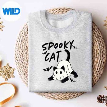 Spooky Cat Vintage Silhouette SVG PNG 4 SpookyCatVintagesweater