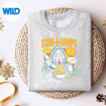 StabaloopsHorrorCerealBoxHalloweensweater
