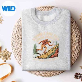 StumbleAndFallHikingClubJustAScratchNoWorrysweater