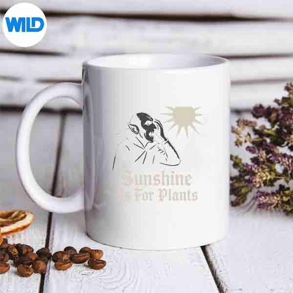 SunlightIsForPlantsVampireSunshineOutdoorHumormug