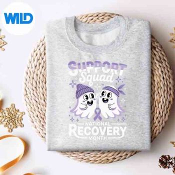 Support Squad National Recovery Month For Man Woman Digital Design 4 SupportSquadNationalRecoveryMonthForManWomansweater